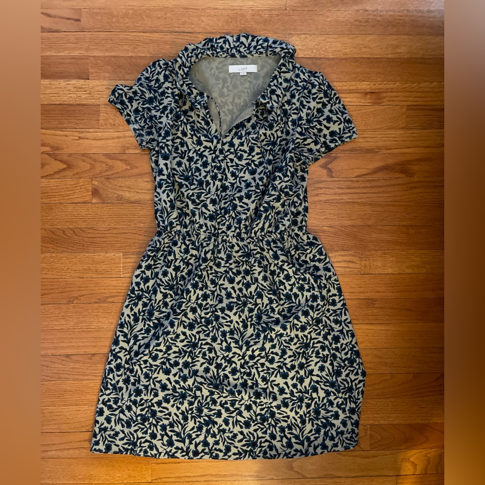 Loft Floral Dress